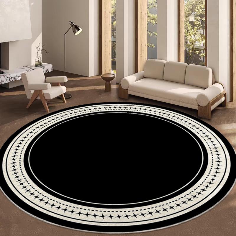 

Круглый ковер гостиная офисный стол компьютер игровое кресло туалетный столик противоскользящий коврик для спальни diameter 80cm