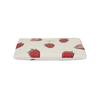 Coach Corner Zip 16 Strawberry Print Leather Clutch Small Women Clutch Chalk Red CBB81-IMCAH