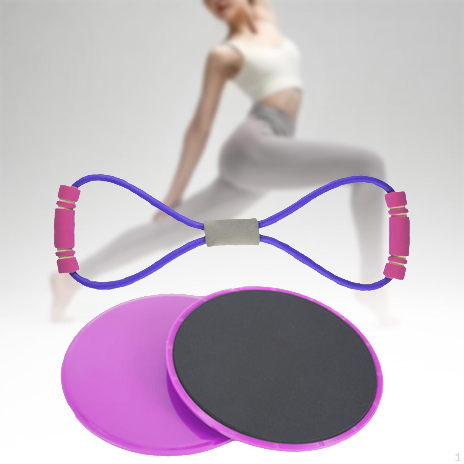

Exercise Sliders Core Gliding Discs Fitness for Yoga Pilates фиолетовый