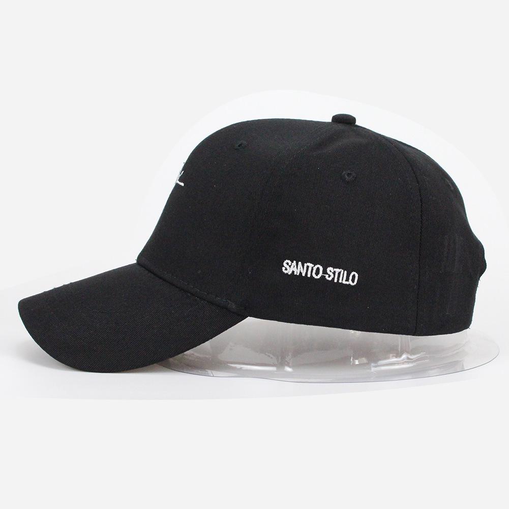 Cross Embroidery Dad Hat - Fashionable Wide Brim Baseball Cap for Outdoor Casual Wear