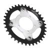 Motor Bike Gear Adapter Mid Drive Chainring Spider Chain Conversion Kit for Bafang BBS01 BBS02 36T 104BCD Motor Black