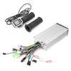 36V48V 1000W Brushless Controller and 124DX LCD Twist Throttle 2 in 1 for Electric Scooter