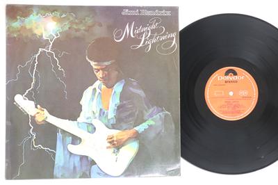 LP Record JIMI HENDRIX - Midnight Lightning 2310415 POLYDOR 1975 UK Rock Used