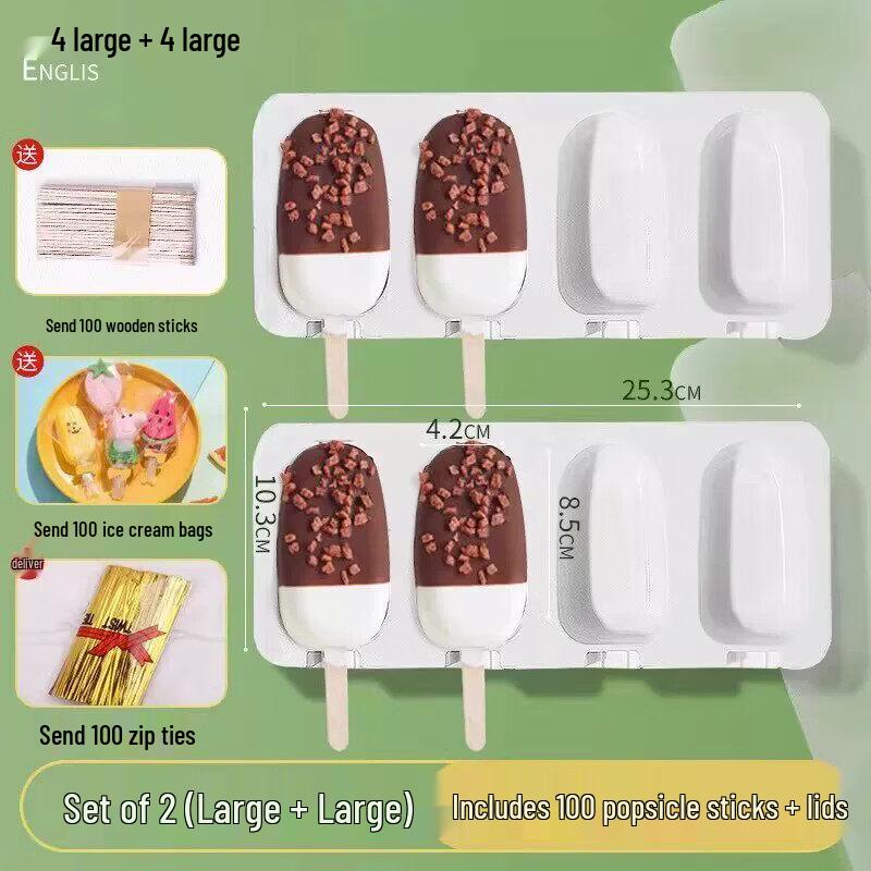 Silicone Popsicle & Ice Cream Mold