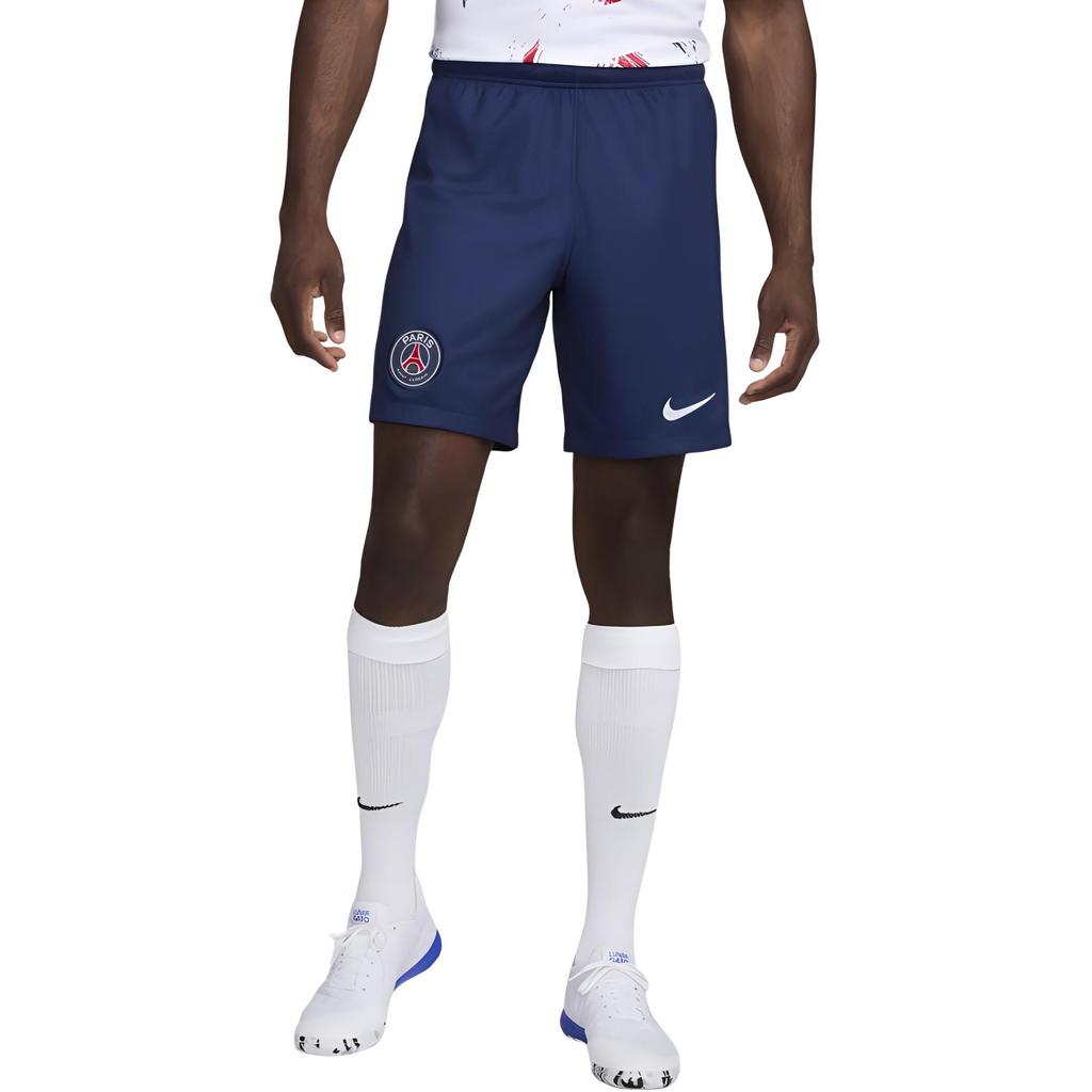 Nike Paris Saint-Germain 22/23 Home Replica Elastic Logo Football Shorts Men Bottoms Deep-Blue DJ7747-410