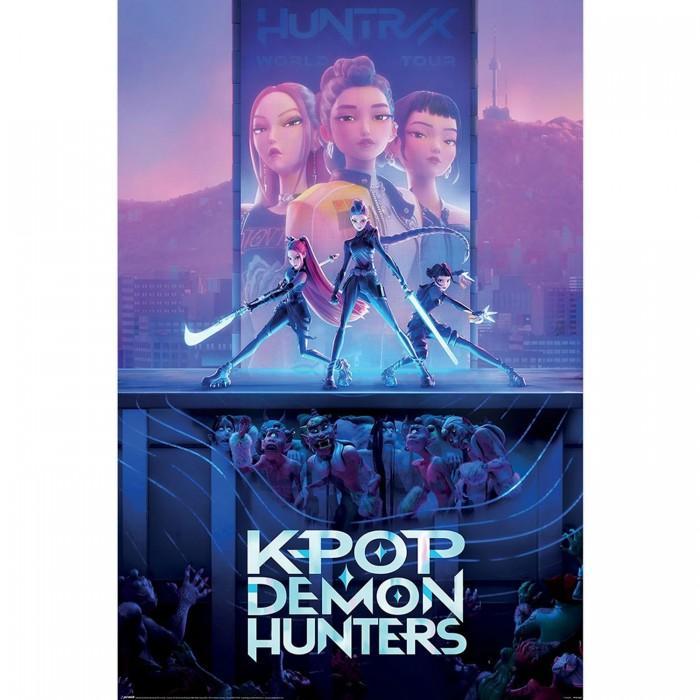 K-Pop Demon Hunters Huntr/X Poster - Multicoloured - Image 4