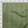 oneOone Cotton Flex Green Fabric Abstract Craft Projects Decor Fabric Printed By The Yard 40 Inch