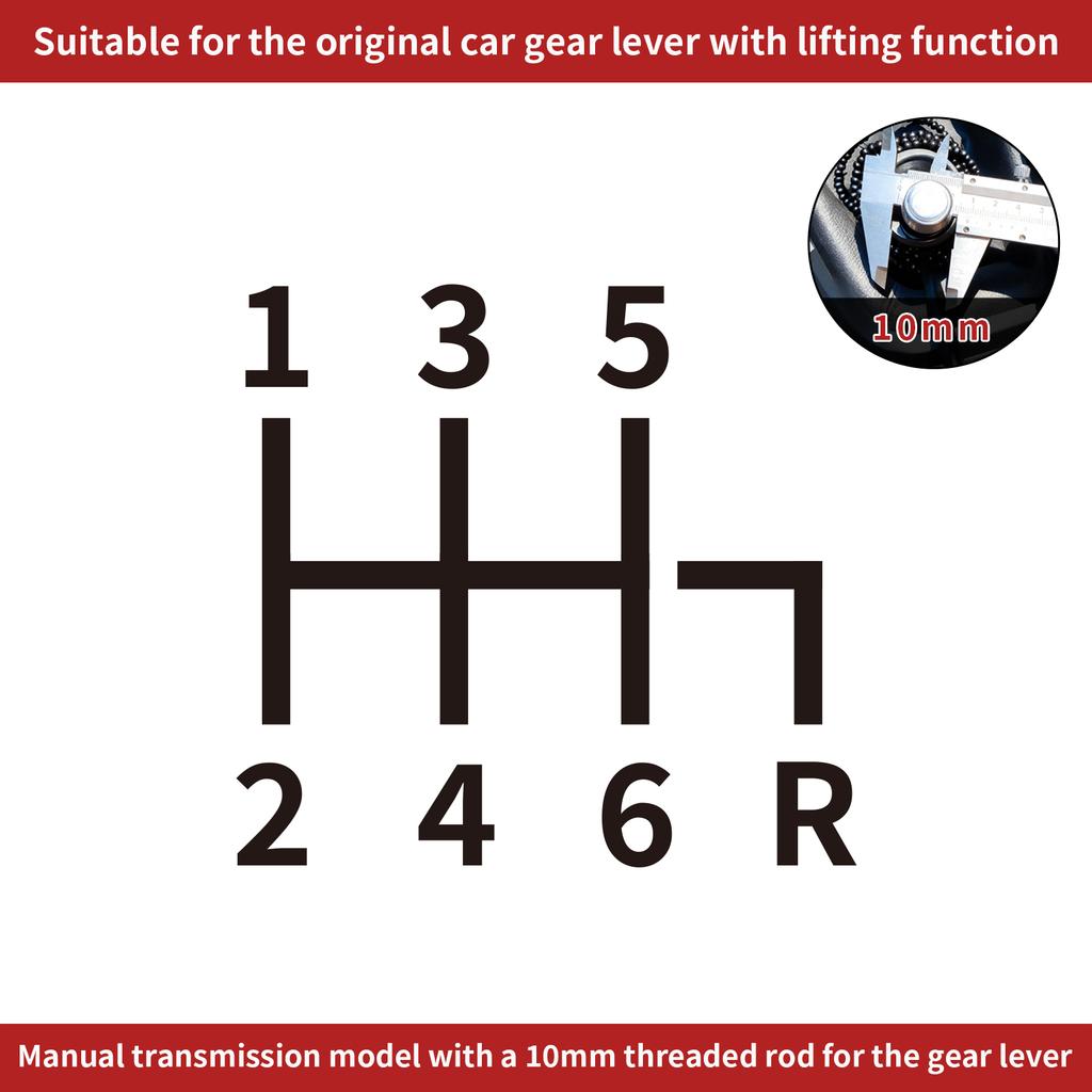 Crystal Shift Knob For Manual Transmission, LED With Reverse Gear Uplift, R135-246,135-24R,Seven-Color Crystal Gear Shift Head