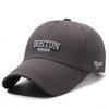 Embroidered Letter Hat Sunscreen Hat Men's Summer Sun Hat Breathable Cap Quick-Drying Baseball Cap