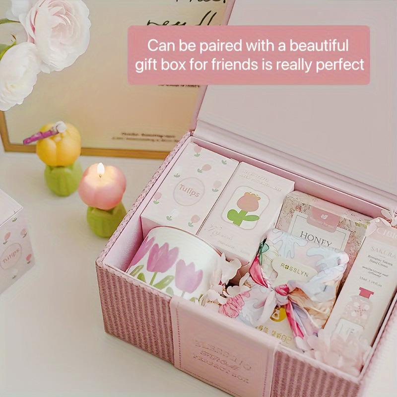 1 ks Luxusní svíčka ze sójového vosku ke Dni učitelů DIY sada DIY vonná svíčka Realistická květinová dekorace Bez kouře Vonná svíčka 7,7x4,5cm