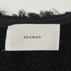 ADAWAS ADWS-201-76 Black knit tweet jacket Jacket F blackUsed