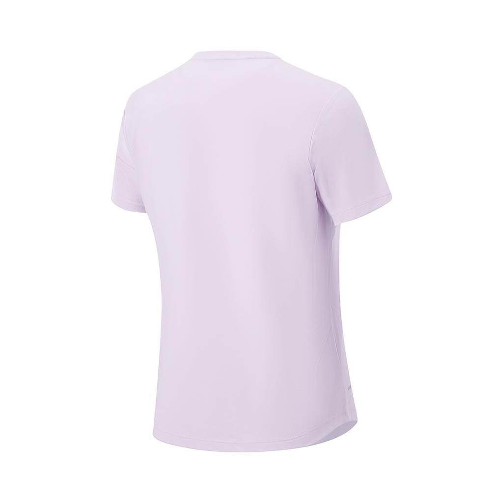 Li-Ning Quick-Dry Cool Round Neck Logo T-Shirt Women tops ATSW172-5