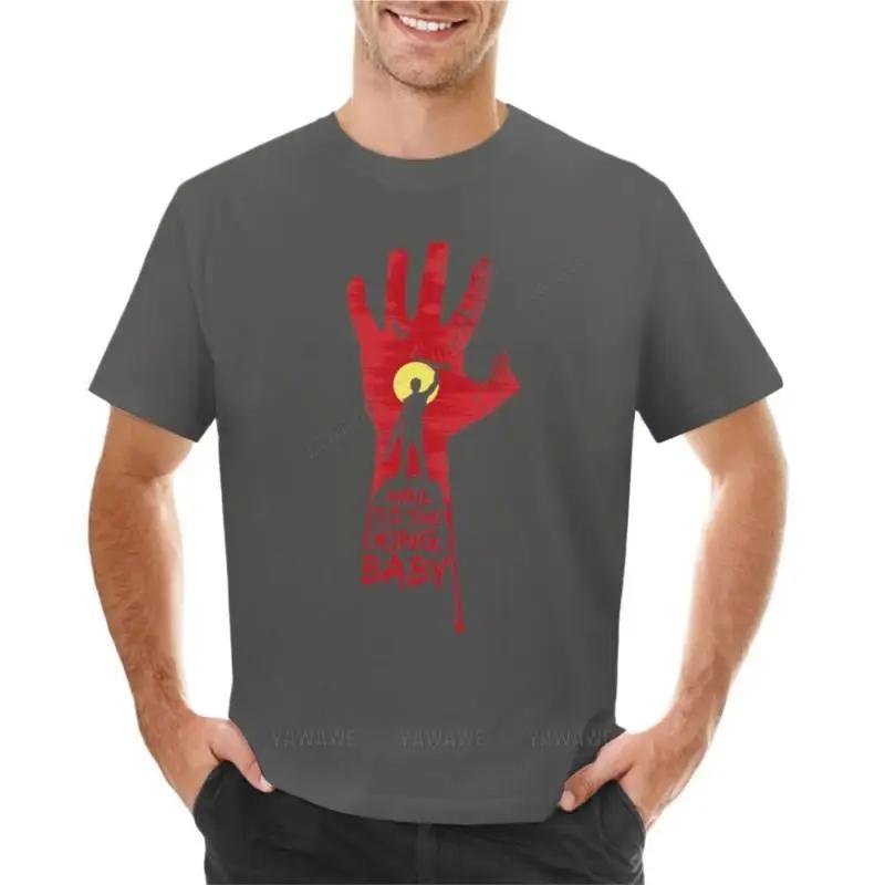 men tshirt brand tops summer Hail to the king BABY TShirt hippie clothes customized t shirts t shirts for men