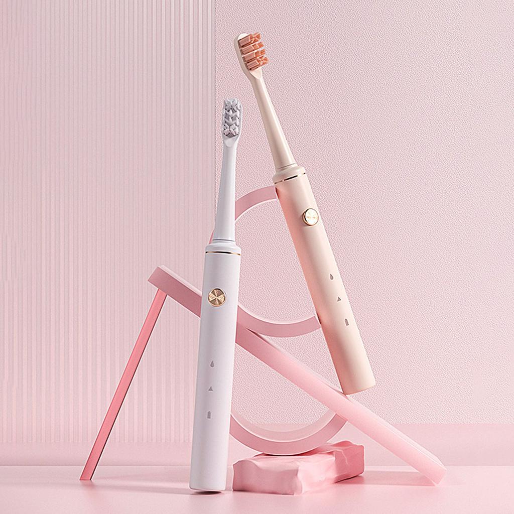 Electric Power Toothbrush USB Charging Soft   Adult Toothbrush Teeth Cleaning Brush 2 Gears Adjustment