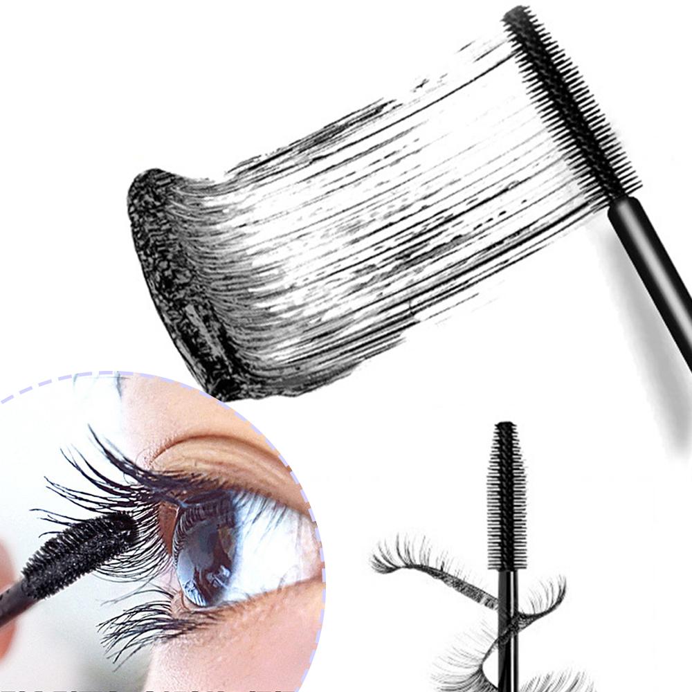 5D Silk Fiber Mascara Lash Black Mascara Voděodolná řasenka, která se nerozmazává, Prodlužování řas Husté prodloužení řas Kosmetika