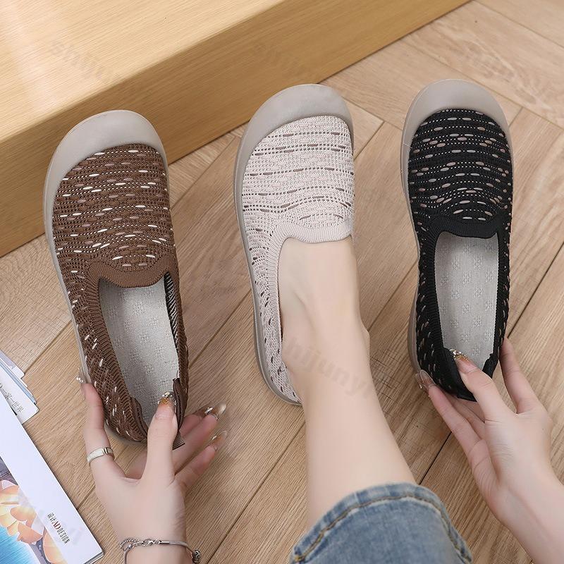 Fashion Womens Casual Shoes 2025 Autumn Lightweight Anti-Slip Breathable Commuting Outdoor Travel Casual Shoes Comfortable Walking Shoes