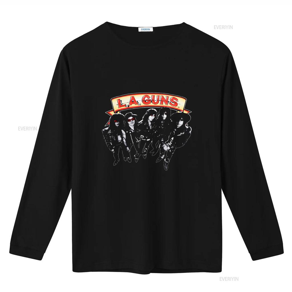 LA Guns Vintage Rock Band T Shirt for Fans All Sizes Available vintage Washed Unisex Breathable Stylish Slightly homme graphic