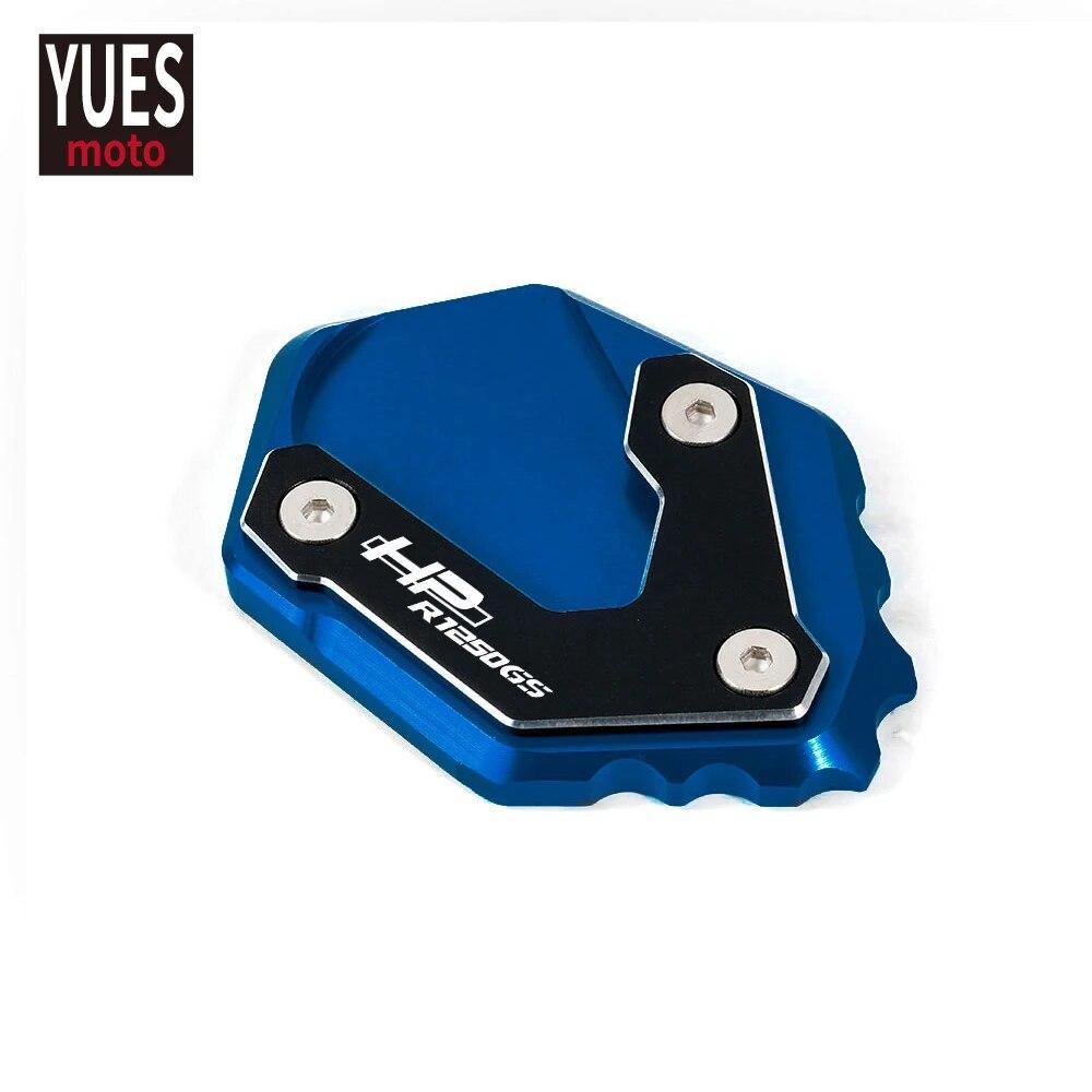 

Аксессуары для мотоциклов, боковая подставка с ЧПУ, увеличенная подставка для BMW R1250GS LC 2013 2014 2015 2016 2017 2018 LC ADV синий