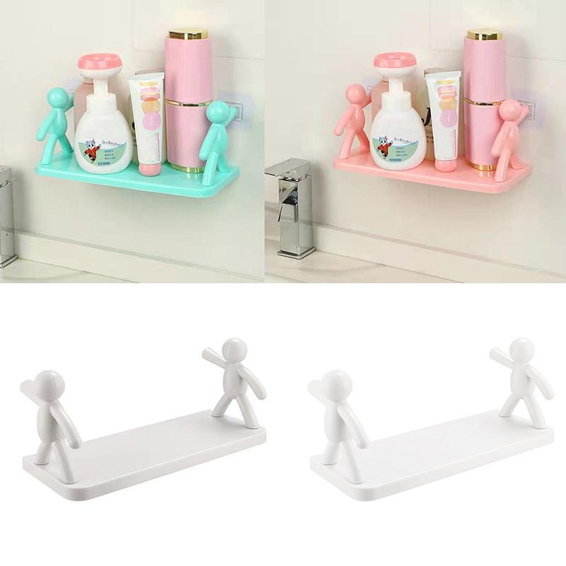 Jednoduchý závěsný držák na stěnu bez průrazu pro domácnost - tvarovaný zábradlí