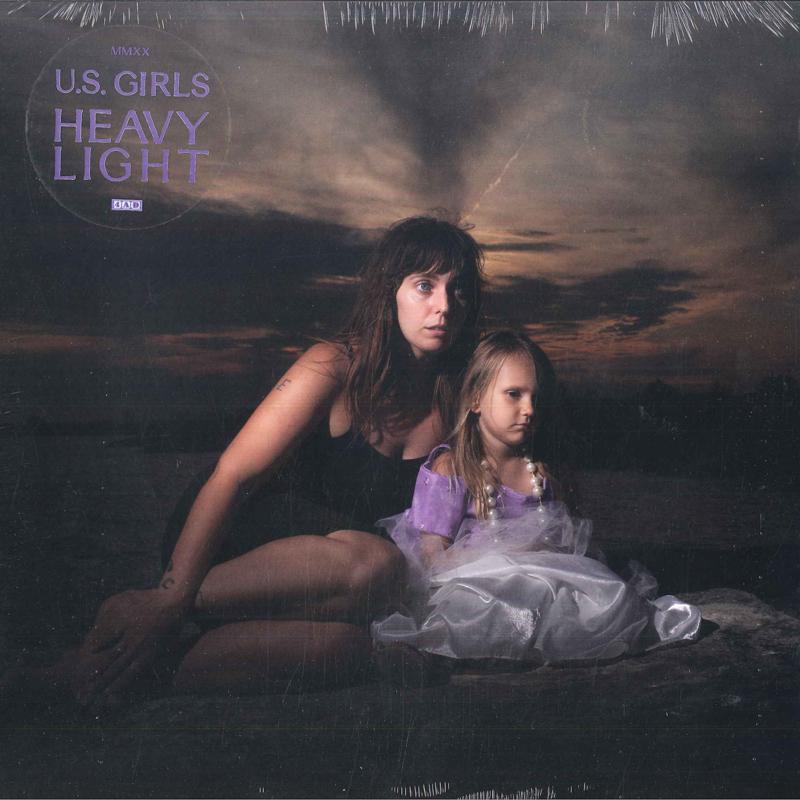 

LP Record U.S. GIRLS - Heavy Light 4AD0208LP 4AD 2020 USA & Cana Pop