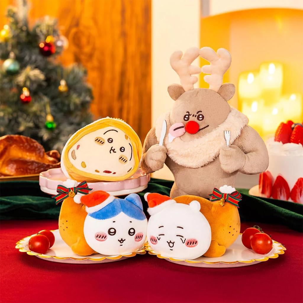 Chiikawa Uneaten Stollen Mascot Plush Toy (Rabbit)
