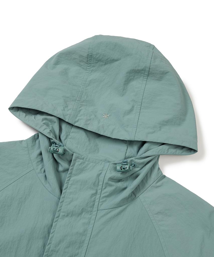 Snowpeak Apparel Taslan Woven Utility Windbreaker Royal Mint (S24Mmlwb56)
