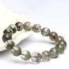 Hongchu Crystal  Natural Monet Garden Green Phantom Quartz Bracelet  Treasure Bowl Green Phantom Quartz Bead Bracelet