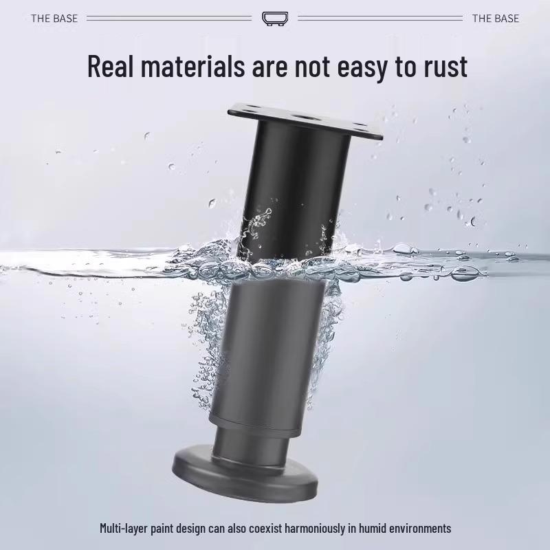 Adjustable Furniture Sofa Legs - Extendable Support Feet for Coffee Tables, Cabinets, Beds, and TV Stands with Height Adjustment.