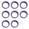 8 Teile/satz Gepäck Koffer Räder Abdeckung Reduzieren Lärm Handgepäck Räder Abdeckung für Die Meisten 8-spinner Räder Gepäck
