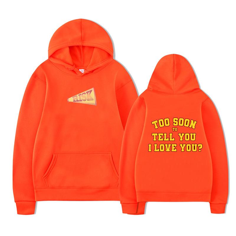Risk Too Soon To Tell You I Love You Hoodies Gracie Ab Ram Long Sleeve Sweatshirts Women Harajuku Streetwear Sudaderas
