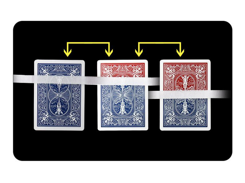 Ribbon Brand Changing Color Magic Magnet for Poker Talent Shows