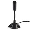 Mini Condenser USB 2.0 Microphone Flexible Desktop Stand Mic for PC Laptop