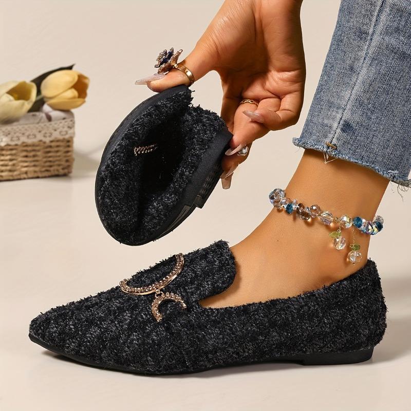 Női Téli Szőrös Csúszásmentes Platform Sportcipők/Csizmák - Vastag Platform Magasságnövelés