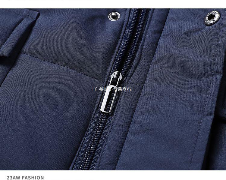Men's Winter Cotton Jacket for Seniors - Extra Thick, Plus Velvet for Enhanced Warmth