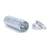 4 Compartments 1 Day Precision Aluminum Pill Case Holder Medicine Box Capsule Container Key Chain Travel Pill Organizer Keyring