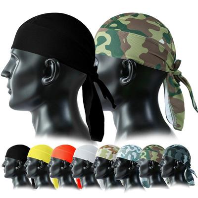 Berretto da ciclismo in rete transfrontaliero: Fascia Pirata Traspirante a Coda Lunga per Protezione Solare per Ciclismo all'Aperto e Pesca Estiva.
