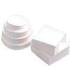 Non-stick, High Temp Resistant Steamer Paper for Buns & Mantou, Round & Square, Disposable & Thickened Bottom