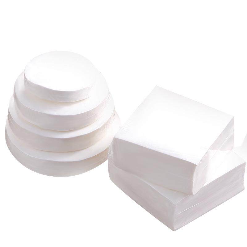 Non-stick, High Temp Resistant Steamer Paper for Buns & Mantou, Round & Square, Disposable & Thickened Bottom