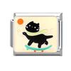 Fashion Colorful Y2K Animal Series Cat Dog Italian Charm Beads Fit 9MM Stainless Steel Bracelets Gifts Women Jewelry DIY Making