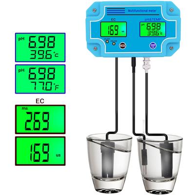2 In 1 PH And EC Meter PH/EC-2981 Digital PHTester with High Accuracy Monitoring Equipment Tool For Drinking Water