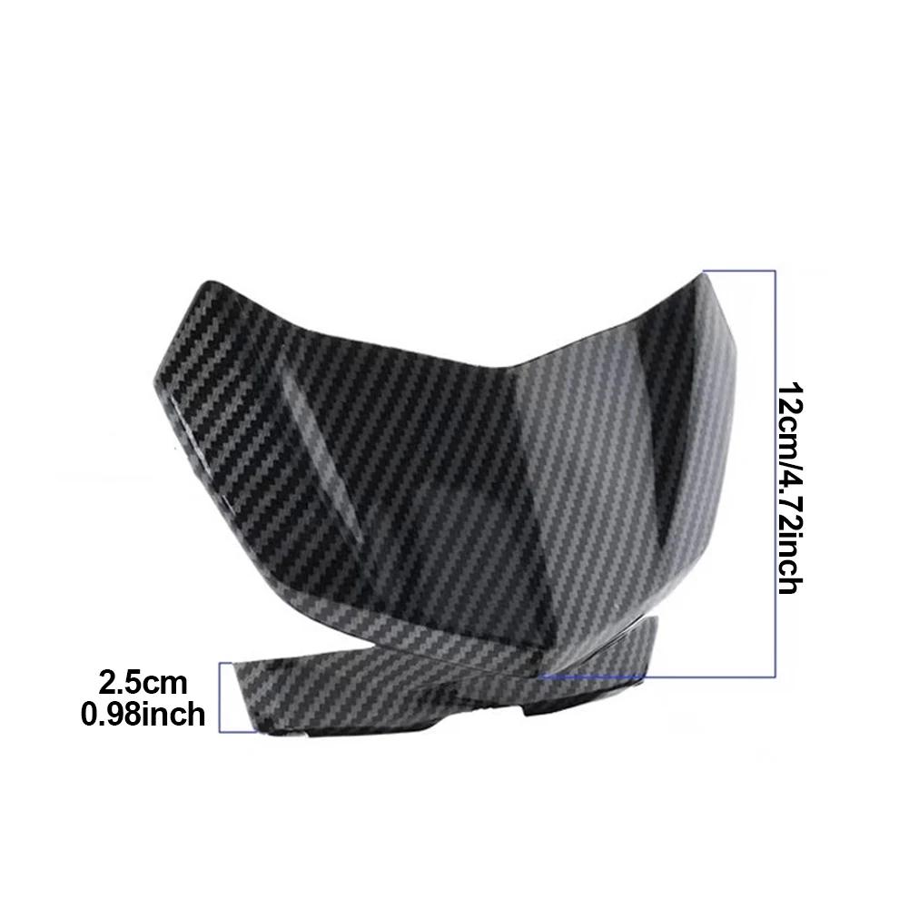 Carbon Fiber Motorcycle Windshield Modified Accessories Front Windshield Dashboard Cover Waterproof for NIU U+B/UQI+/N1S/NQI