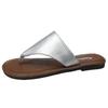 Soft-soled clip-toe flip-flops women's summer wear new beach vacation fashion flat sandals shoes