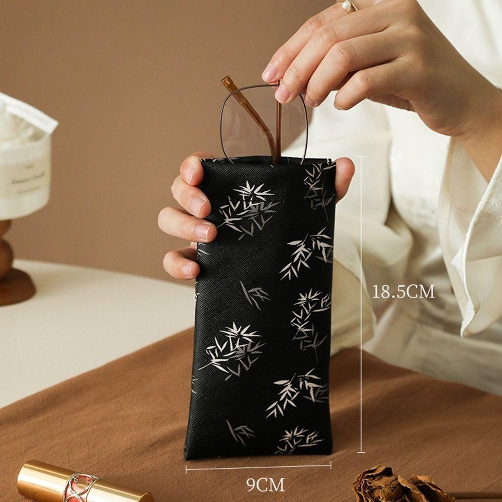Chinese Style Glasses Storage Bag Sunglasses Pouch Sunglasses Eyeglass Bag  Travel