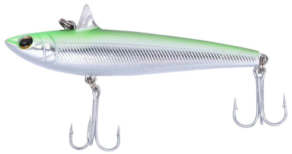 Sea Bass Sinking Vibration Minnow Set of 5 Lure, 16g, 77mm,
