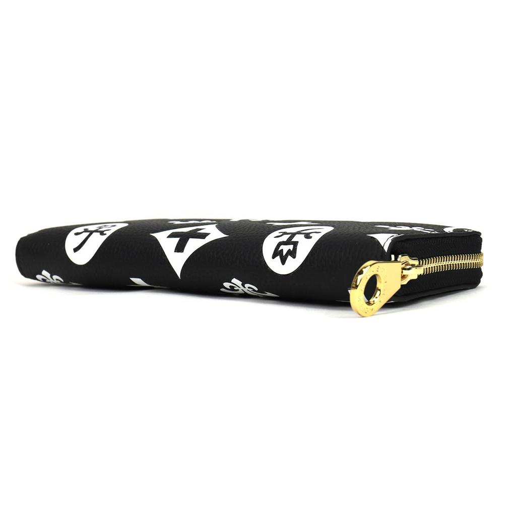 Castelbajac Round Zipper Long Wallet Claire Accessories 068633 Yellow