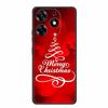 For Tecno Spark Go 2024 Case Merry Christmas Xmas Black Silicon Soft Back Cover Case For Tecno Spark 10 Pro 10C Pop 8 Phone Case