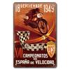 Vintage Metal Sign Motorcycle Poster Decor TT Racing Metal Tin Plate Living Room Wall Garage People's Cave Restaurant Art Decor