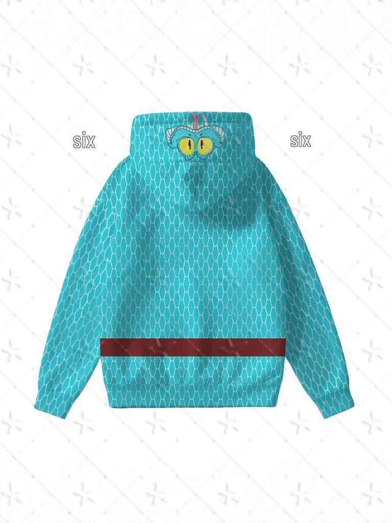 Bluza z kapturem dla dzieci Zootopia Wąż Gary