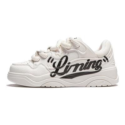Li Ning Journey 2.0 Thick Sole Boosting Sneakers Women Sneakers Cloud-White AGCU092-5