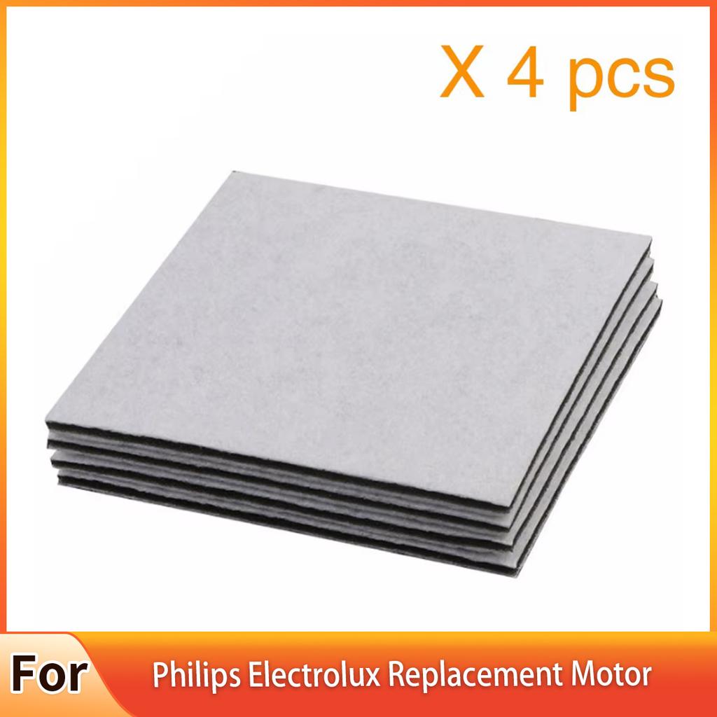 4Pcs/Lot Vacuum Cleaner HEPA Filter for Philips Electrolux Replacement Motor Filter Cotton Filter Wind Air Inlet Outlet fIlter